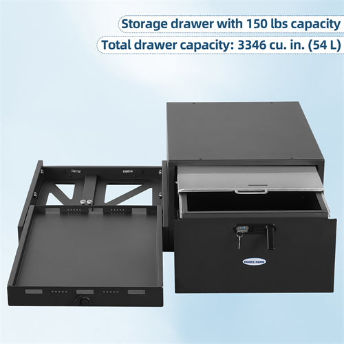 Cargo Drawer & Fridge Slide Mount System For 2015-2025 Jeep Wrangler JK & JL 4-Door & 2021-2025 Ford Bronco 4-Door - Landshaker4x4