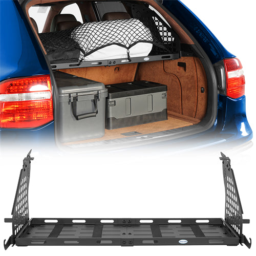 Rear Window Molle Panel & Interior Cargo Rack Kit For 2003-2010 Porsche Cayenne 955/957 - Landshaker4x4