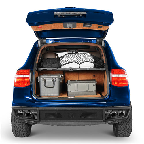 Rear Window Molle Panel & Interior Cargo Rack Kit For 2003-2010 Porsche Cayenne 955/957 - Landshaker4x4