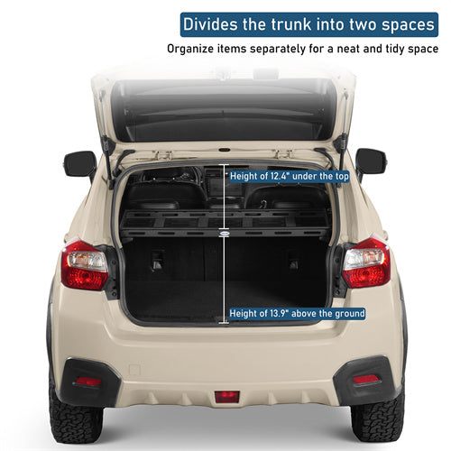 Lightweight Steel Basket Interior Cargo Rack For 2013-2017 Subaru XV Crosstrek - Landshaker4x4