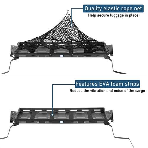 Lightweight Steel Basket Interior Cargo Rack For 2013-2017 Subaru XV Crosstrek - Landshaker4x4