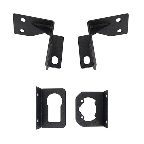 Rear Bumper w/LED Floodlights & Trailer Plug Bracket(07-18 Chevy Silverado 1500)-LandShaker