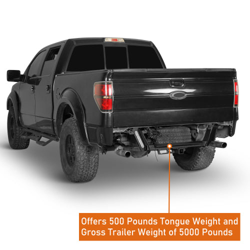 Class III Receiver Hitch with 2" Square Receiver Opening (09-14  Ford F-150) - LandShaker