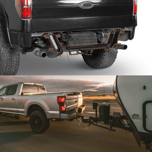 Class III Receiver Hitch with 2" Square Receiver Opening (09-14  Ford F-150) - LandShaker