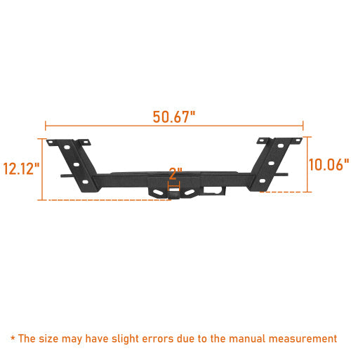 Class III Receiver Hitch with 2" Square Receiver Opening (09-14  Ford F-150) - LandShaker