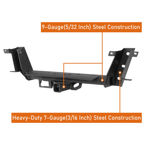 Class III Receiver Hitch with 2" Square Receiver Opening (09-14  Ford F-150) - LandShaker