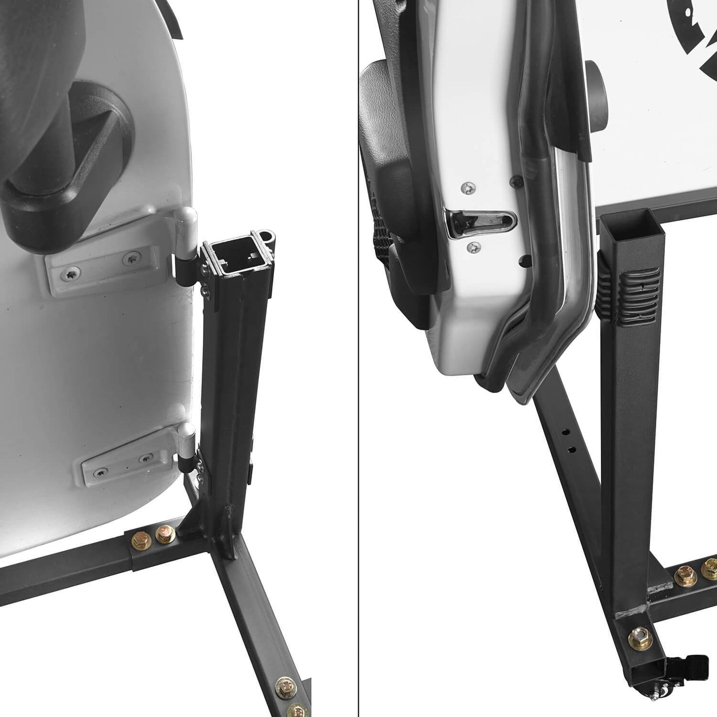 Door Rack & HardTop Carrier Storage Cart Combo(07-25 Jeep Wrangler JK JL)-LandShaker
