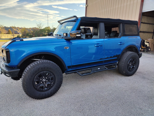 21-24 Ford Bronco 4-Door Fender Flare Delete Kit (Excluding Heritage Edition, Everglades, Heritage Limited Edition, Raptor) - LandShaker