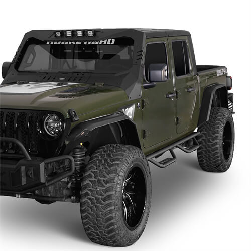 Flat Style Fender Flares For 2020-2025 Jeep Gladiator JT- LandShaker