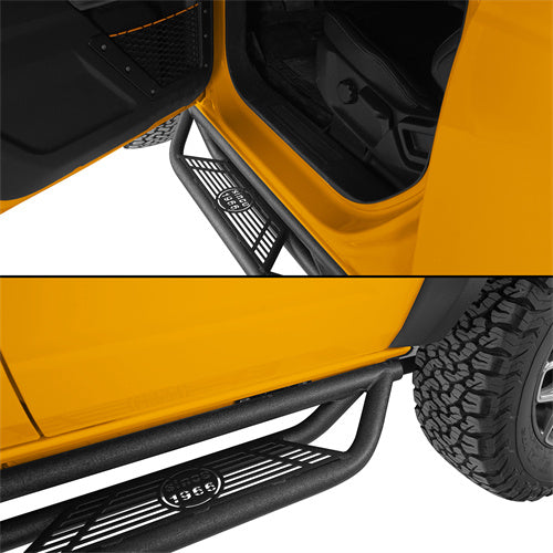 Nerf Side Step Bars (21-22 Ford Bronco 4-Door) - LandShaker