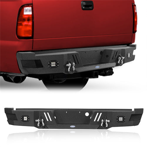 Aftermarket Rear Bumper w/ floodlights (11-16 Ford F-250) - LandShaker