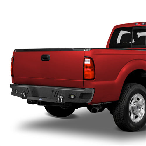 Aftermarket Rear Bumper w/ floodlights (11-16 Ford F-250) - LandShaker