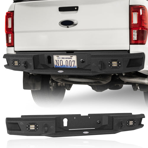 Rear Bumper w/ LED Floodlights (19-23 Ford Ranger) - LandShaker