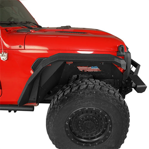 Front & Rear Fender Flares For 2018-2025 Jeep Wrangler JL - LandShaker4x4
