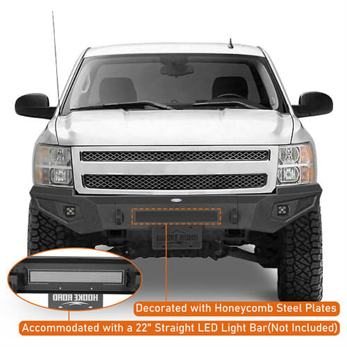 Guardian Ⅰ Front Bumper For 2007-2013 Chevy Silverado 1500 2nd Generation- LandShaker