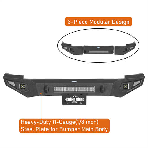 Guardian Ⅰ Front Bumper For 2007-2013 Chevy Silverado 1500 2nd Generation- LandShaker