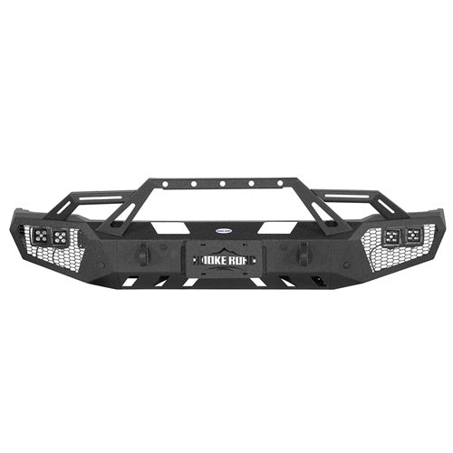 Front Bumper w/ LED Spotlights For 2015-2019 Chevy Silverado 2500HD/3500HD - Landshaker4x4