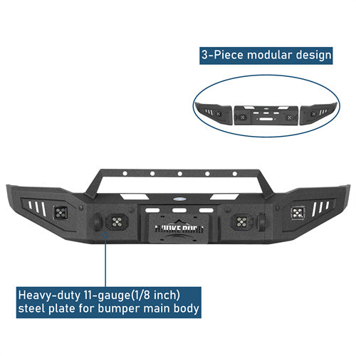 Front Bumper For 2015-2019 Chevy Silverado 2500HD/3500HD - Landshaker4x4