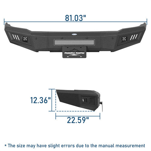 Front Bumper For 2015-2019 Chevy Silverado 2500HD/3500HD - Landshaker4x4
