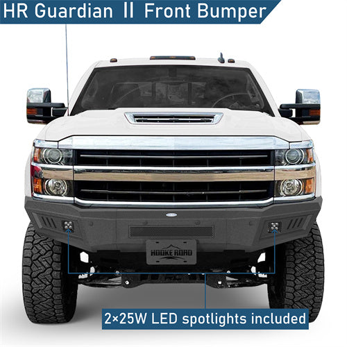 Front Bumper For 2015-2019 Chevy Silverado 2500HD/3500HD - Landshaker4x4
