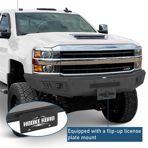 Front Bumper For 2015-2019 Chevy Silverado 2500HD/3500HD - Landshaker4x4