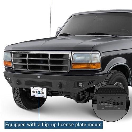 Road Trip Front Bumper For 1992-1996 Ford Bronco F-150/F-250/F-350 - landshaker