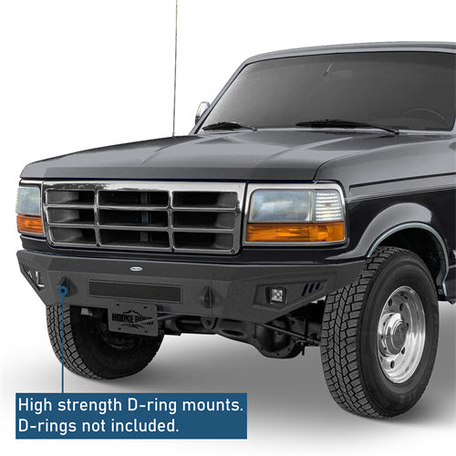 Road Trip Front Bumper For 1992-1996 Ford Bronco F-150/F-250/F-350 - landshaker