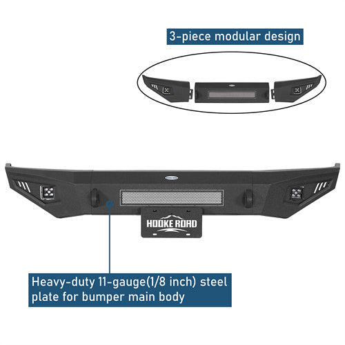 Road Trip Front Bumper For 1992-1996 Ford Bronco F-150/F-250/F-350 - landshaker