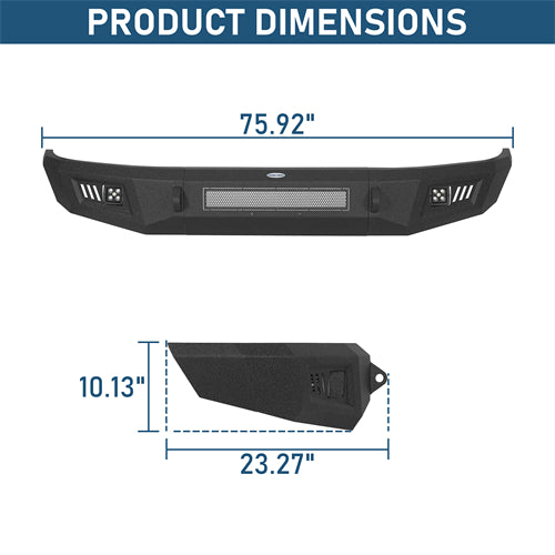 Guardian Ⅱ Front Bumper For 2004-2008 Ford F-150 - Landshaker4x4