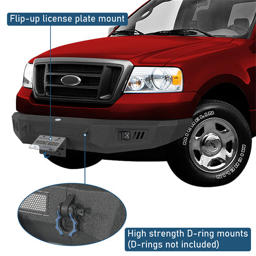 Guardian Ⅱ Front Bumper For 2004-2008 Ford F-150 - Landshaker4x4