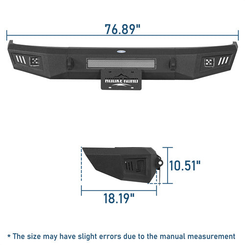 Aftermarket Front Bumper For 1992-1996 Ford Bronco F-150 F-250 F-350 - Ultralisk4x4