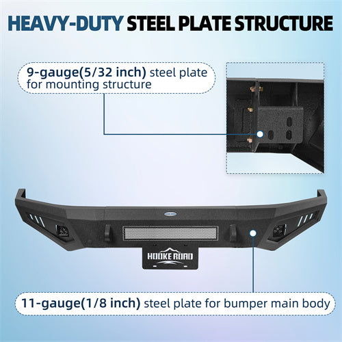 Off-road Front Bumper For 2017-2024 Nissan Titan (Excluding Titan XD) - Landshaker4x4