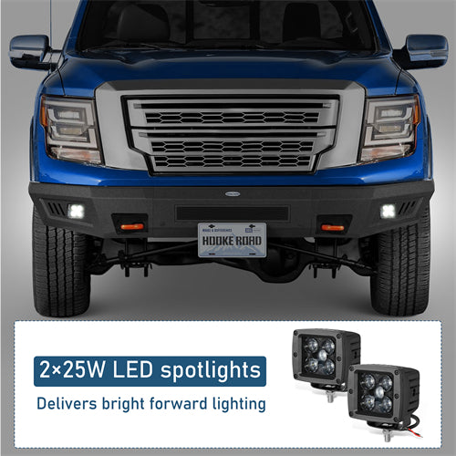 Front Bumper For 2017-2024 Nissan Titan 17-24(Excluding Titan XD) - Landshaker4x4