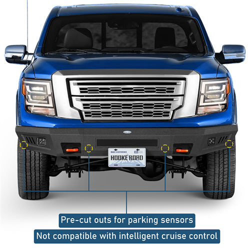 Front Bumper For 2017-2024 Nissan Titan 17-24(Excluding Titan XD) - Landshaker4x4