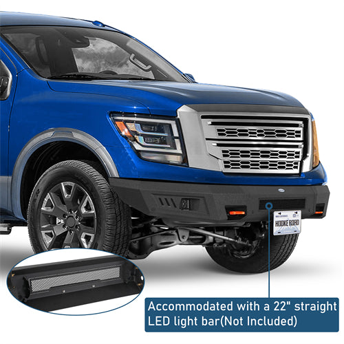 Front Bumper For 2017-2024 Nissan Titan 17-24(Excluding Titan XD) - Landshaker4x4