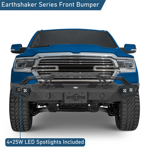 Off-Road Front Bumper For 2019-2024 Ram 1500(Excluding EcoDiesel, Rebel & TRX, Classic Models) - LandShaker