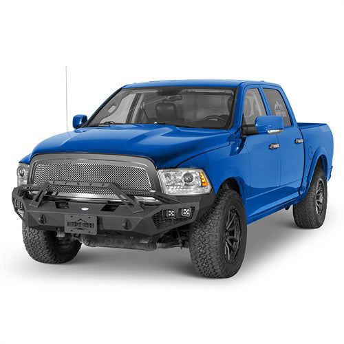 Road Trip Earthshaker Series Front Bumper w/ LED Lights For 2009-2012 Ram 1500 - LandShaker
