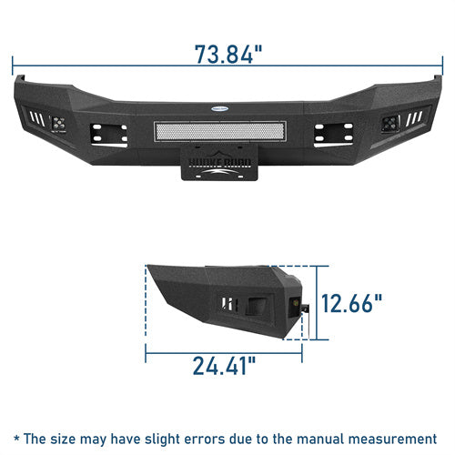Road Trip Guardian Ⅱ Front Bumper For 2006-2009 Ram 2500 3500 - Landshaker4x4