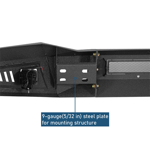 Road Trip Guardian Ⅱ Front Bumper For 2006-2009 Ram 2500 3500 - Landshaker4x4