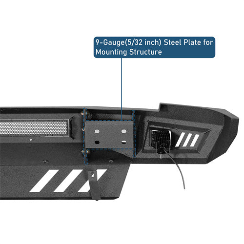 Aftermarket Guardian Ⅱ Front Bumper For 2010-2018 Ram 2500 3500 - LandShaker4x4