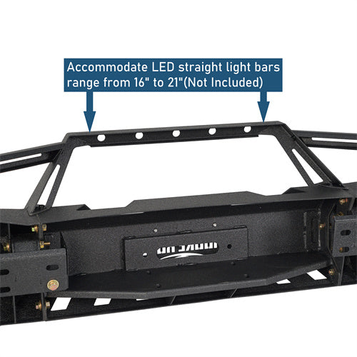 Aftermarket Earthshaker Series Front Bumper w/ LED Lights For 2006-2009 Ram 2500 3500 - LandShaker4x4