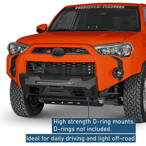 Aftermarket Blink Stubby Front Bumper For 2014-2024 Toyota 4Runner(Excluding Limited & Nightshade) - LandShaker4x4