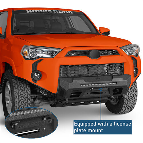 Aftermarket Blink Stubby Front Bumper For 2014-2024 Toyota 4Runner(Excluding Limited & Nightshade) - LandShaker4x4
