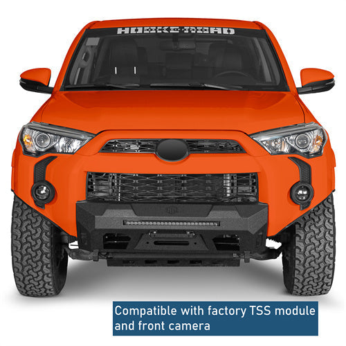 Aftermarket Blink Stubby Front Bumper For 2014-2024 Toyota 4Runner(Excluding Limited & Nightshade) - LandShaker4x4
