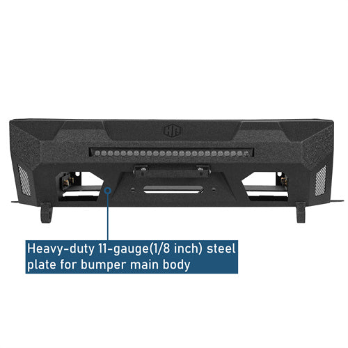 Aftermarket Blink Stubby Front Bumper For 2014-2024 Toyota 4Runner(Excluding Limited & Nightshade) - LandShaker4x4