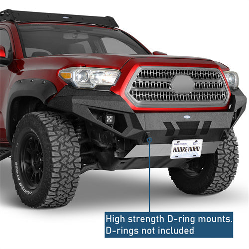 Front Bumper w/ LED Lights For 2016-2023 Toyota Tacoma 3rd Gen - LandShaker4x4