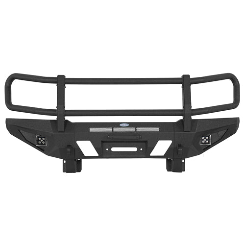 Front Bumper w/ Grille Guard For 2005-2011 Toyota Tacoma - Landshaker4x4
