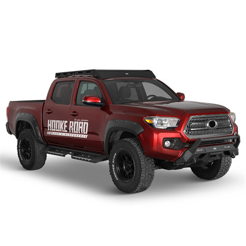 Front Bumper w/ LED Spotlights For 2016-2023 Toyota Tacoma - Landshaker4x4