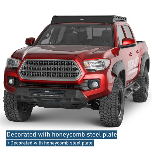 Blink Stubby Front Bumper For 2016-2023 Toyota Tacoma - Landshaker4x4