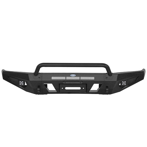 Front Bumper w/ LED Spotlights For 2016-2023 Toyota Tacoma - Landshaker4x4